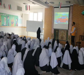 آغاز مرحله جدید آموزش رفتارهای ترافیکی در سطح مدارس شهر قم